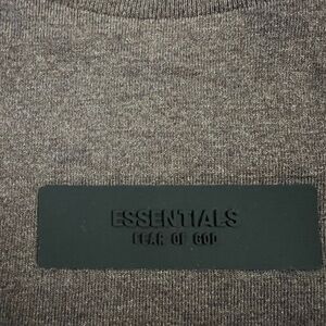 NWT ESSENTIALS Fear of God Brown T-Shirt MEN Small